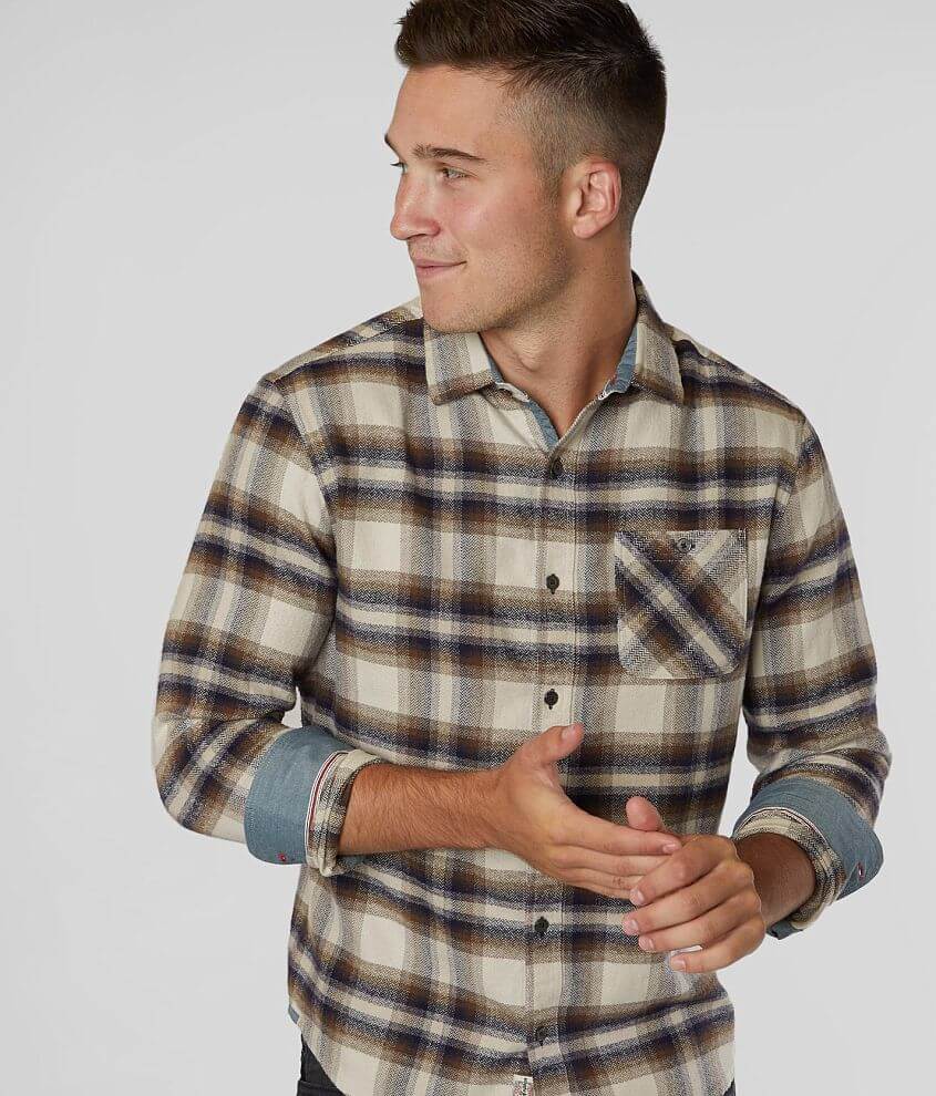Image of Flag & Anthem Sanders Plaid Flannel Shirt