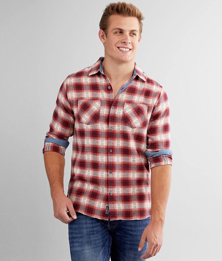 Flag &#38; Anthem Albee Plaid Shirt front view