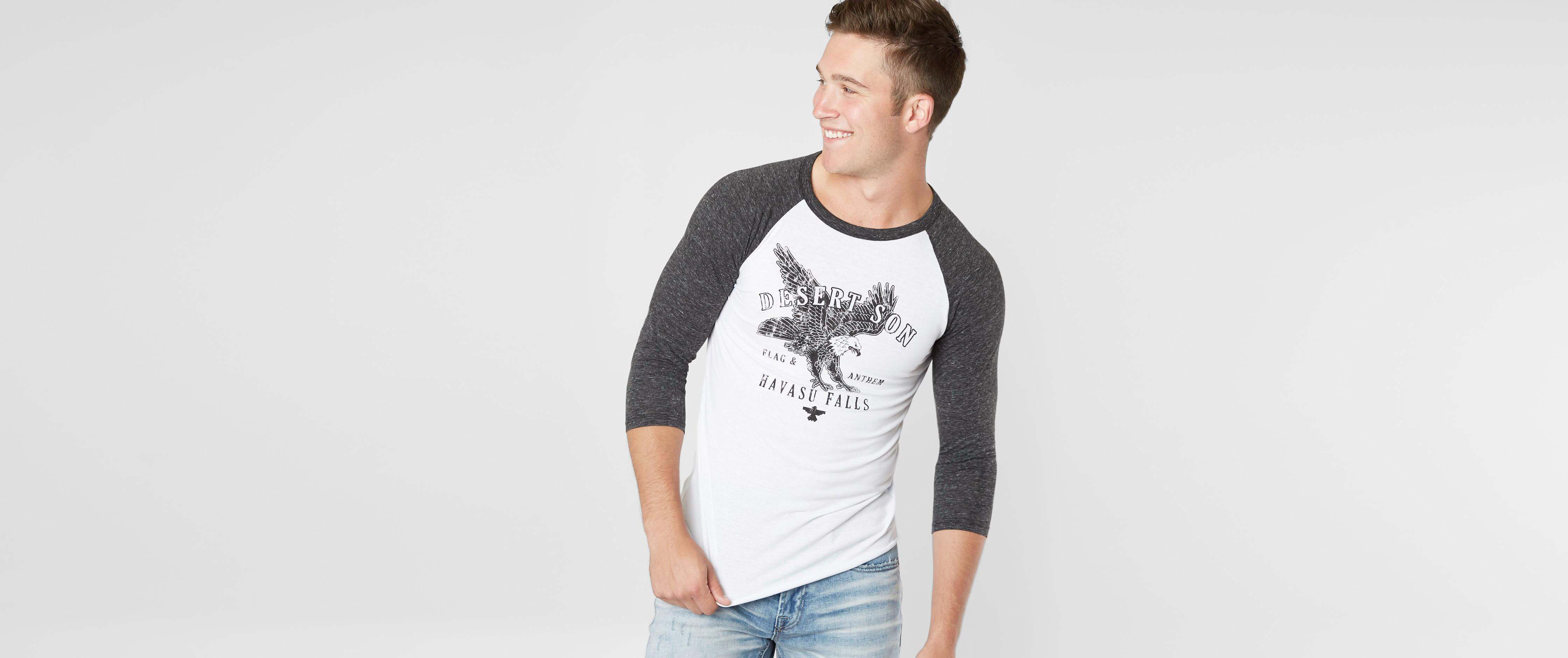 Image of Flag & Anthem Havasu Eagle Raglan T-Shirt