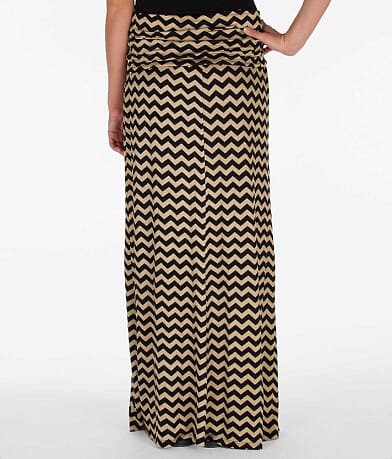 BKE Zig Zag Maxi Skirt misc detail 1 view
