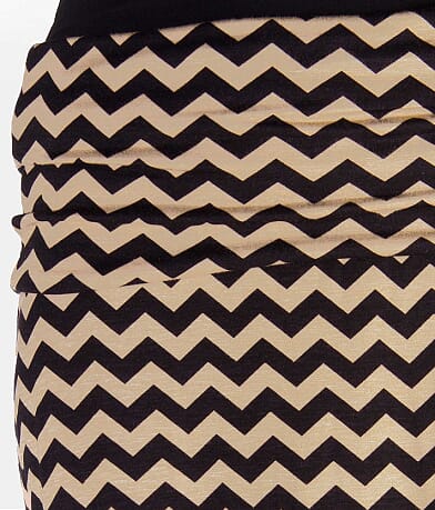 BKE Zig Zag Maxi Skirt misc detail 2 view