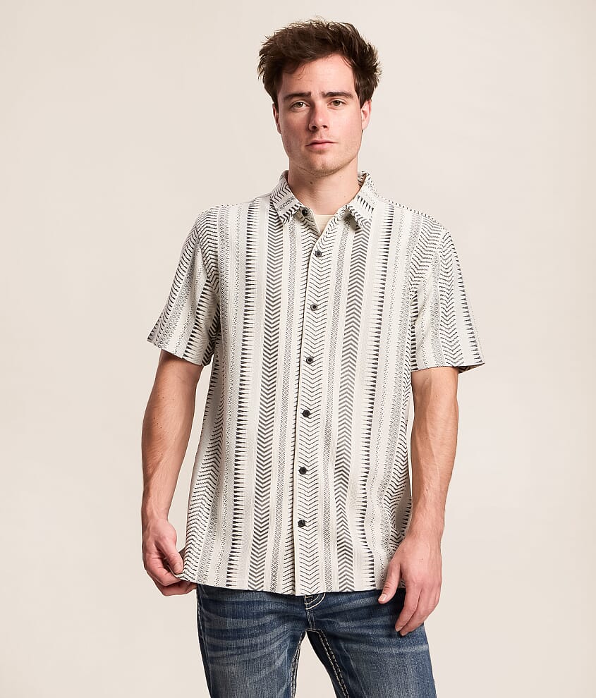 Jacquard Knit Shirt