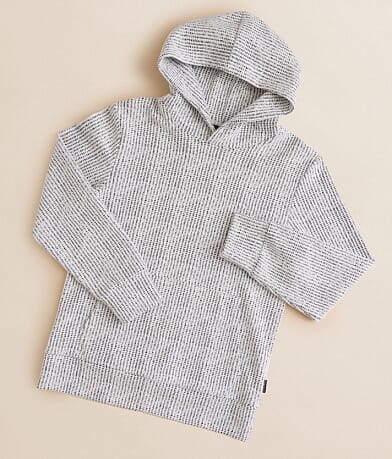 Departwest Boys - Textured Hoodie front view