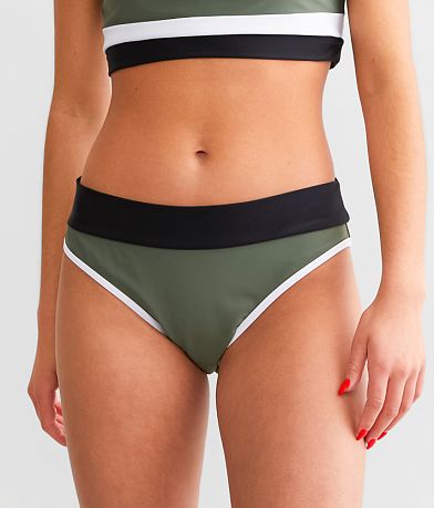Cyn & Luca Casey Neon Cropped Bikini Top - Women's Swimwear in