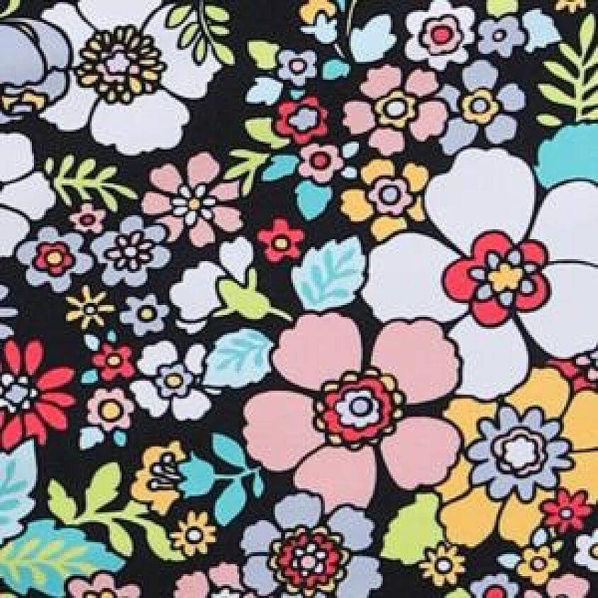 Black Floral