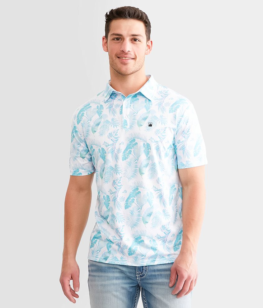 Flomotion Seaside Jungle Performance Polo