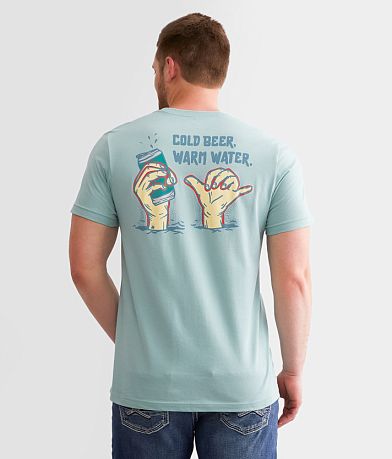 Flomotion Cold Beer Warm Water T-Shirt front view