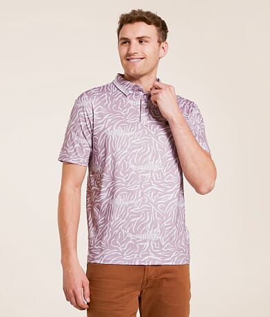 Flomotion Tiger Shark Performance Polo front view