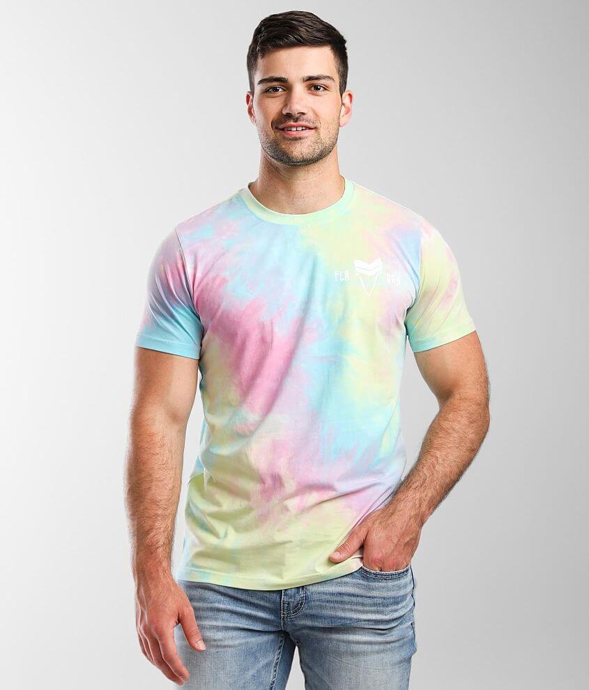 Flomotion Tooth Tie-Dye T-Shirt front view