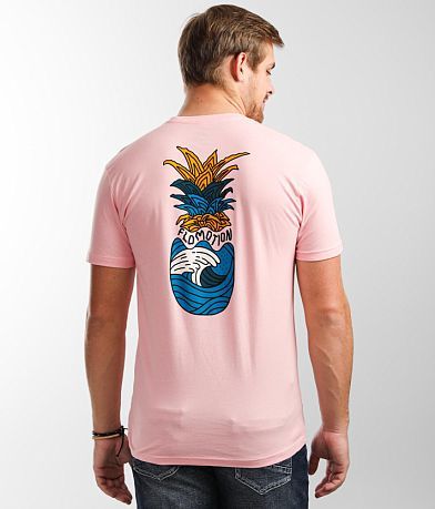 Flomotion Pineapple Wave T-Shirt BACK