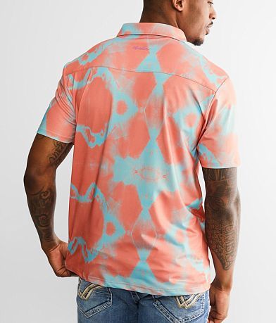Flomotion Twizzle Stretch Polo BACK