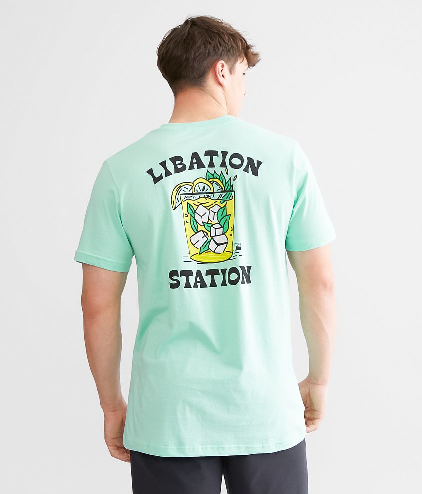 Flomotion Libation Station T-Shirt - Men's T-Shirts in Mint | Buckle