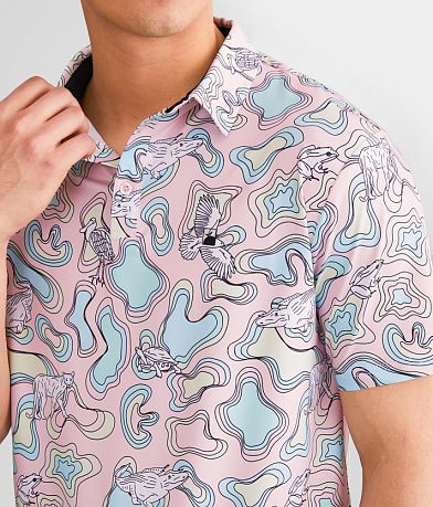 Flomotion Topo Performance Stretch Polo MISC_DETAIL_1