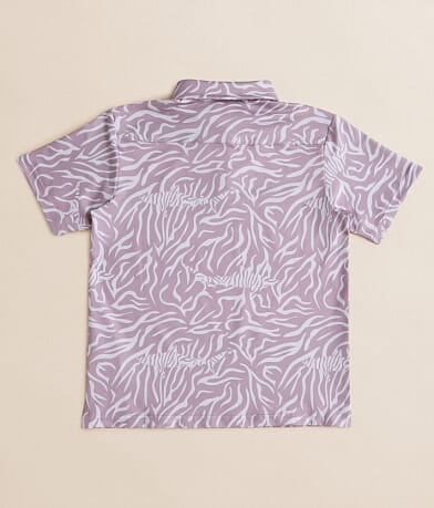 Flomotion Boys - Tiger Shark Performance Polo BACK