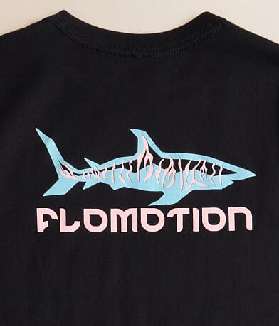 Flomotion Boys - Tiger Shark T-Shirt BACK