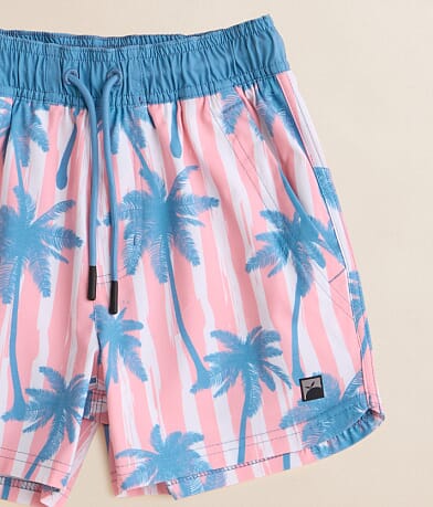 Flomotion Boys - Resort Palms Stretch Swim Trunks MISC_DETAIL_1