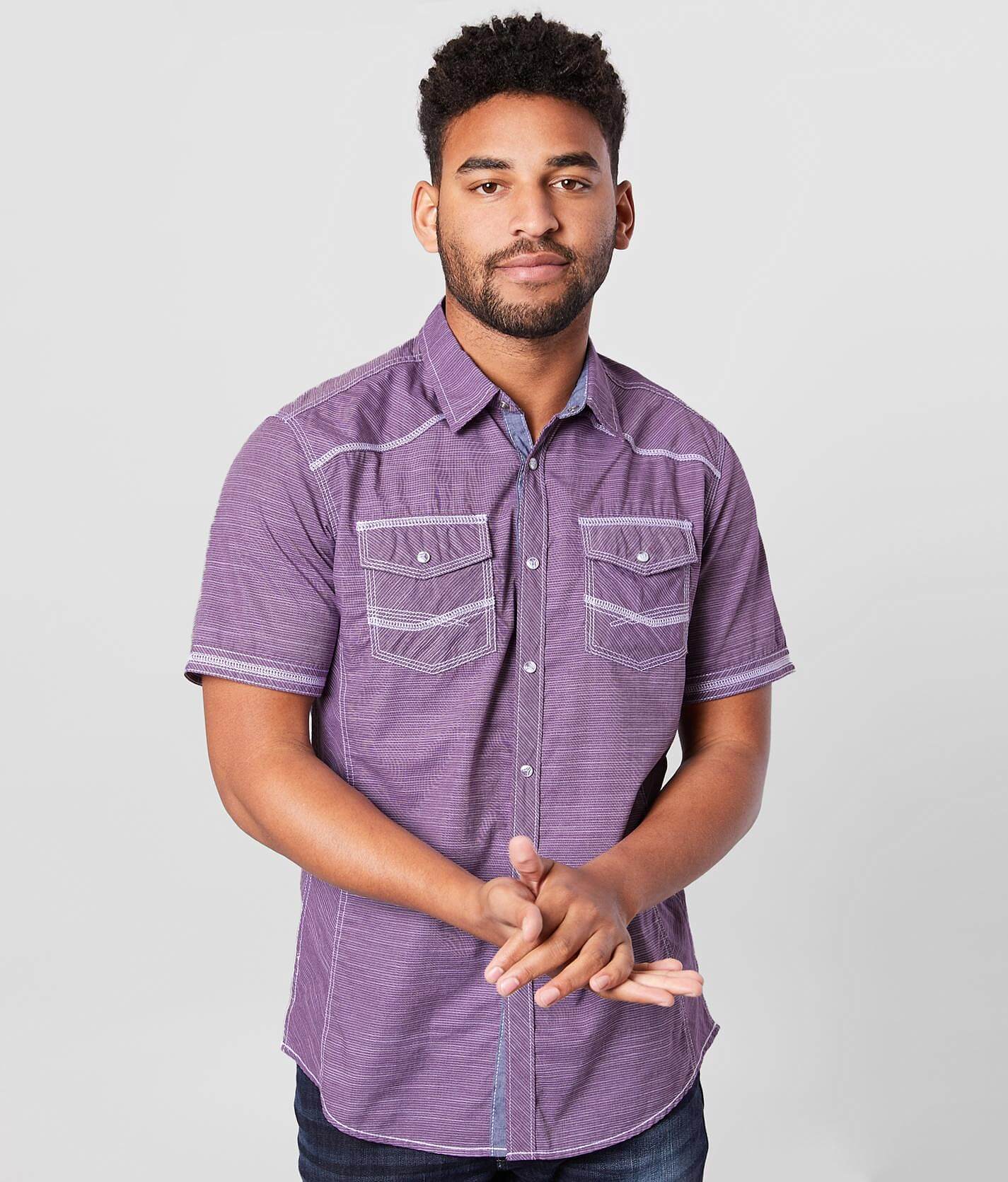 mens purple athletic shirt