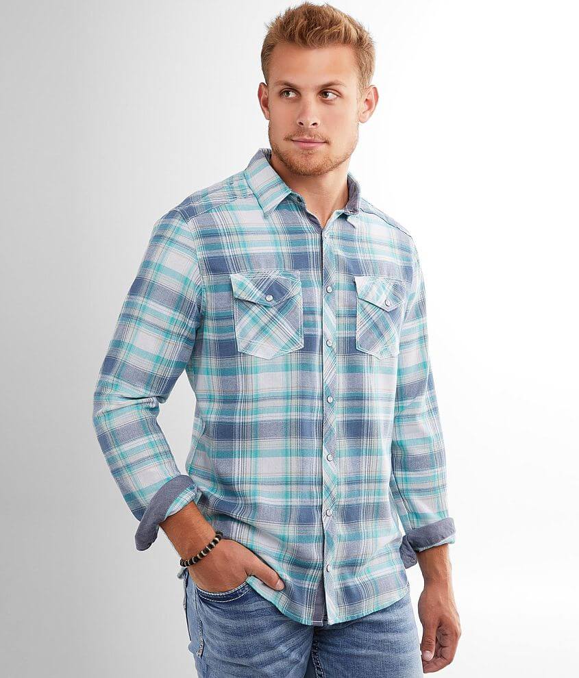 BKE Plaid Standard Shirt