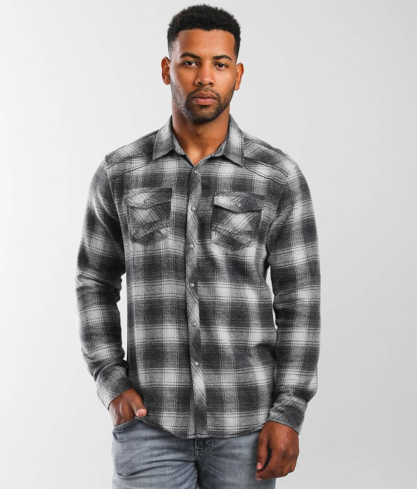 BKE Flannel Athletic Shirt front view