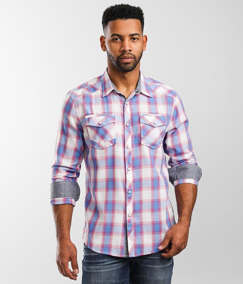 Pink and best sale blue mens shirt