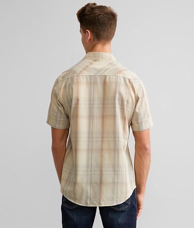 BKE Plaid Athletic Shirt BACK