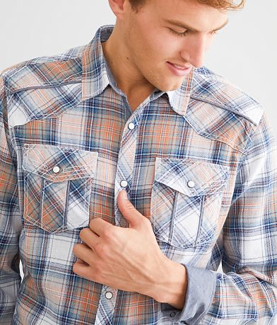 BKE Plaid Athletic Shirt MISC_DETAIL_1