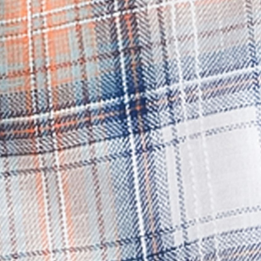White Navy Orange
