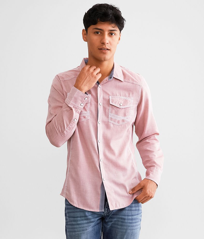 BKE Solid Standard Shirt front view