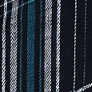 Black White Teal