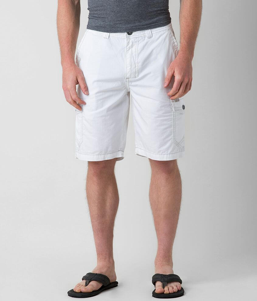 BKE Higgins Cargo Short - Men's Shorts in White | Buckle