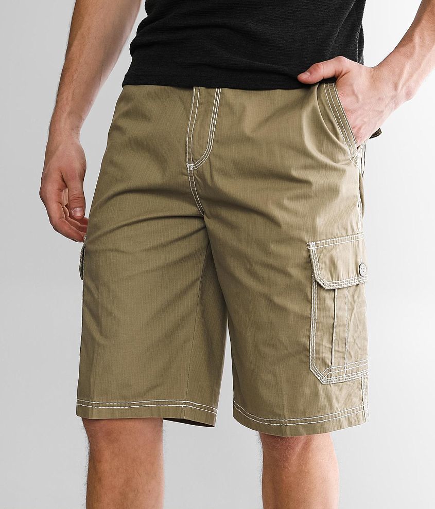 BKE Marvin Cargo Stretch Short - Men's Shorts in Mermaid | Buckle