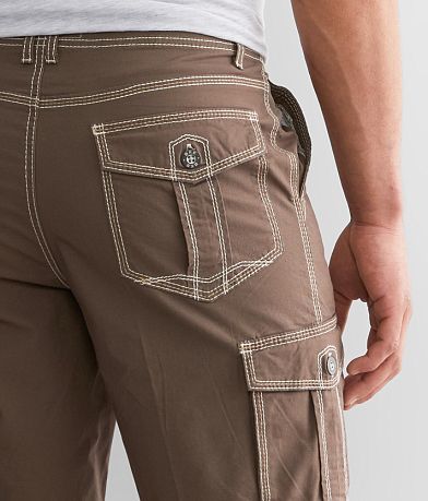 BKE Reece Cargo Stretch Short BACK_POCKET
