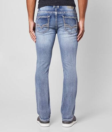 BKE Alec Straight Stretch Jean back view