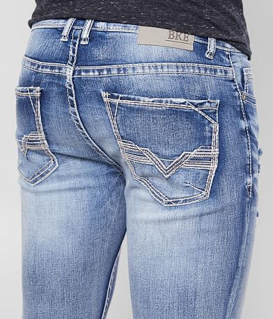 BKE Alec Straight Stretch Jean back pocket view
