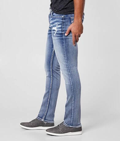 BKE Alec Straight Stretch Jean full right side view