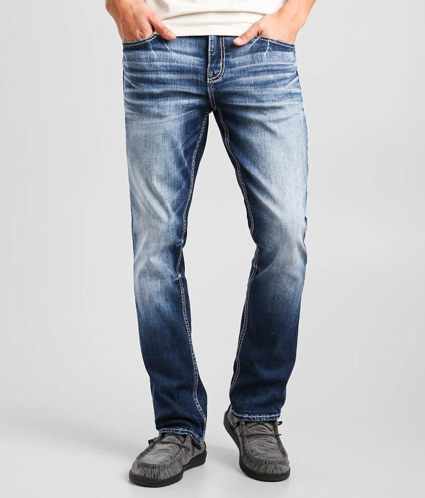 BKE Alec Straight Stretch Jean front view