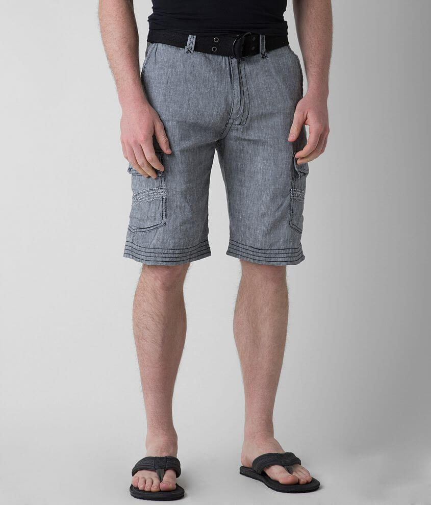 Buckle Black Glow Cargo Short Men's Shorts in Black Buckle