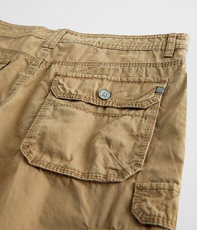 Buckle Black Panama Cargo Short BACK_POCKET