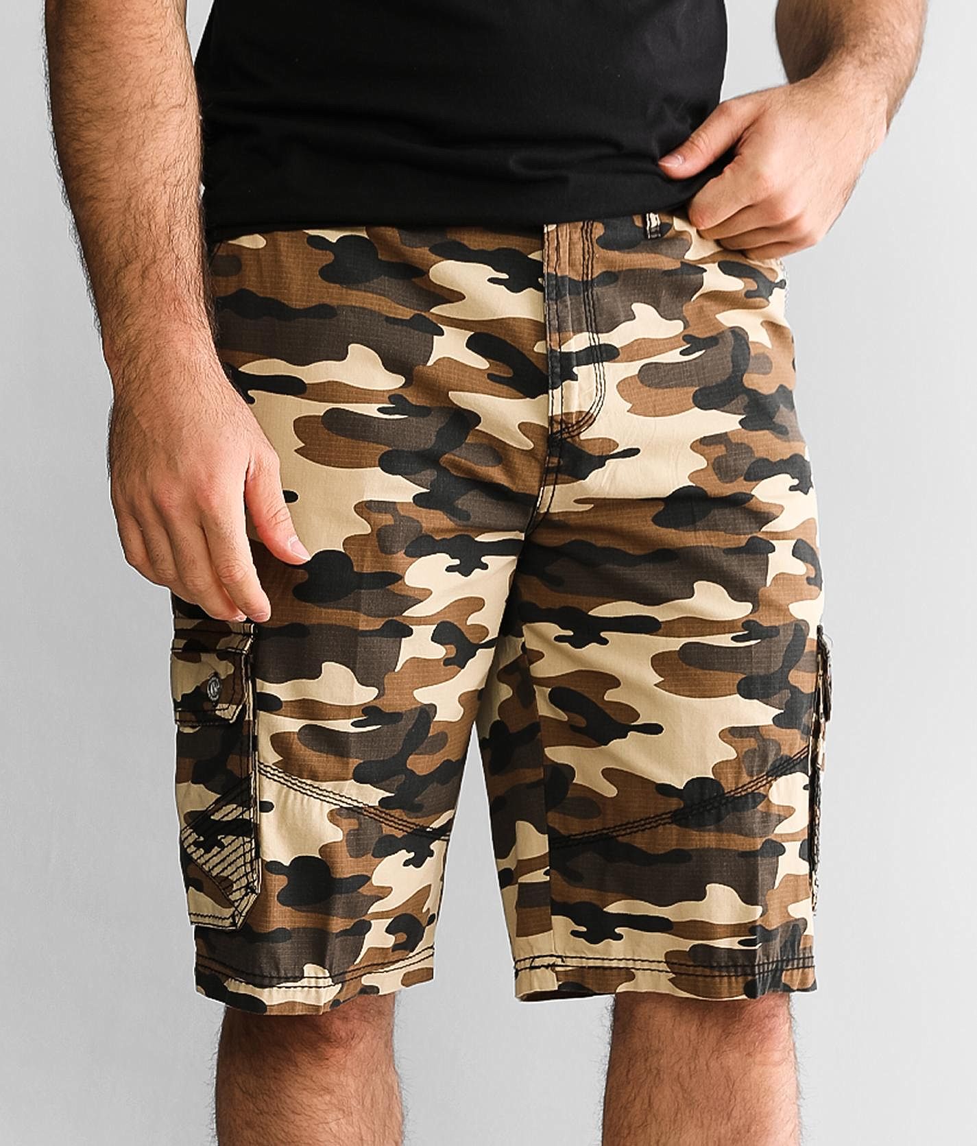 Levi's camo store cargo shorts