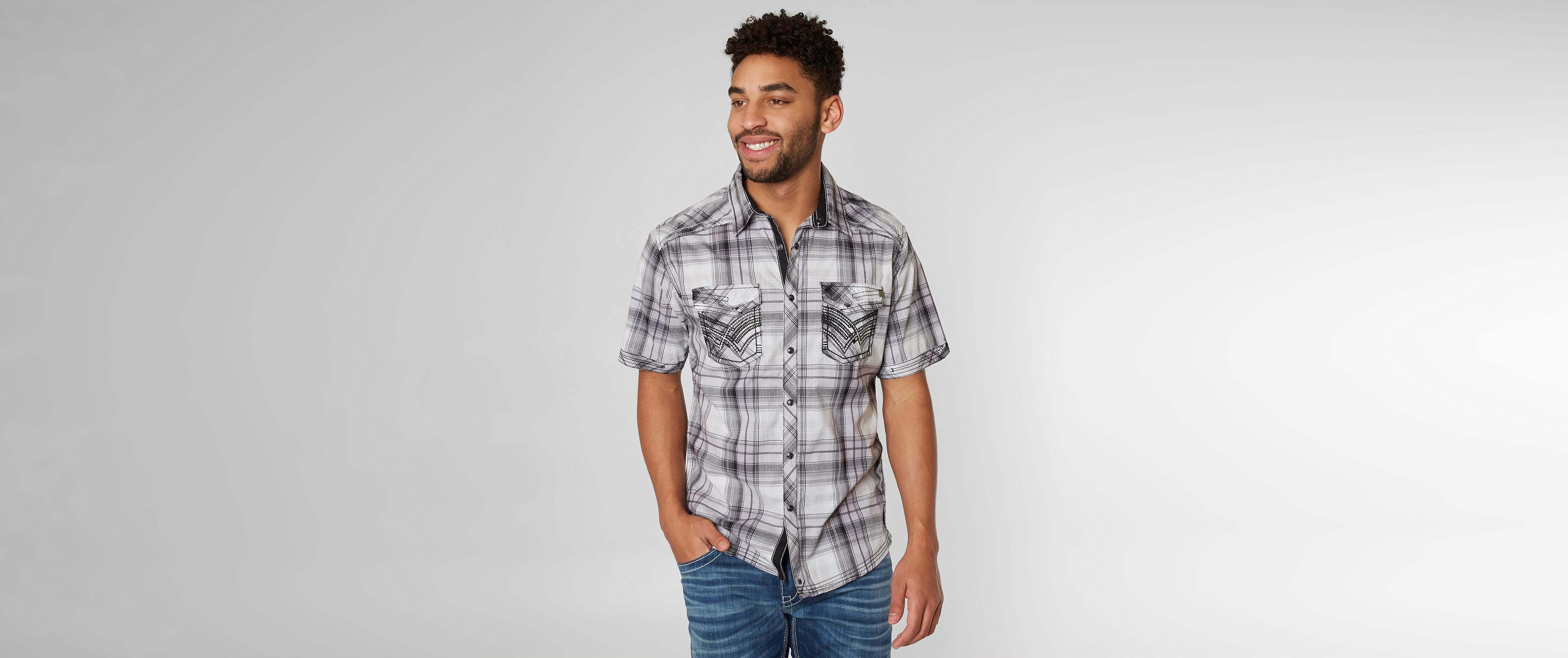 Image of Buckle Black Man Like You Stretch Shirt