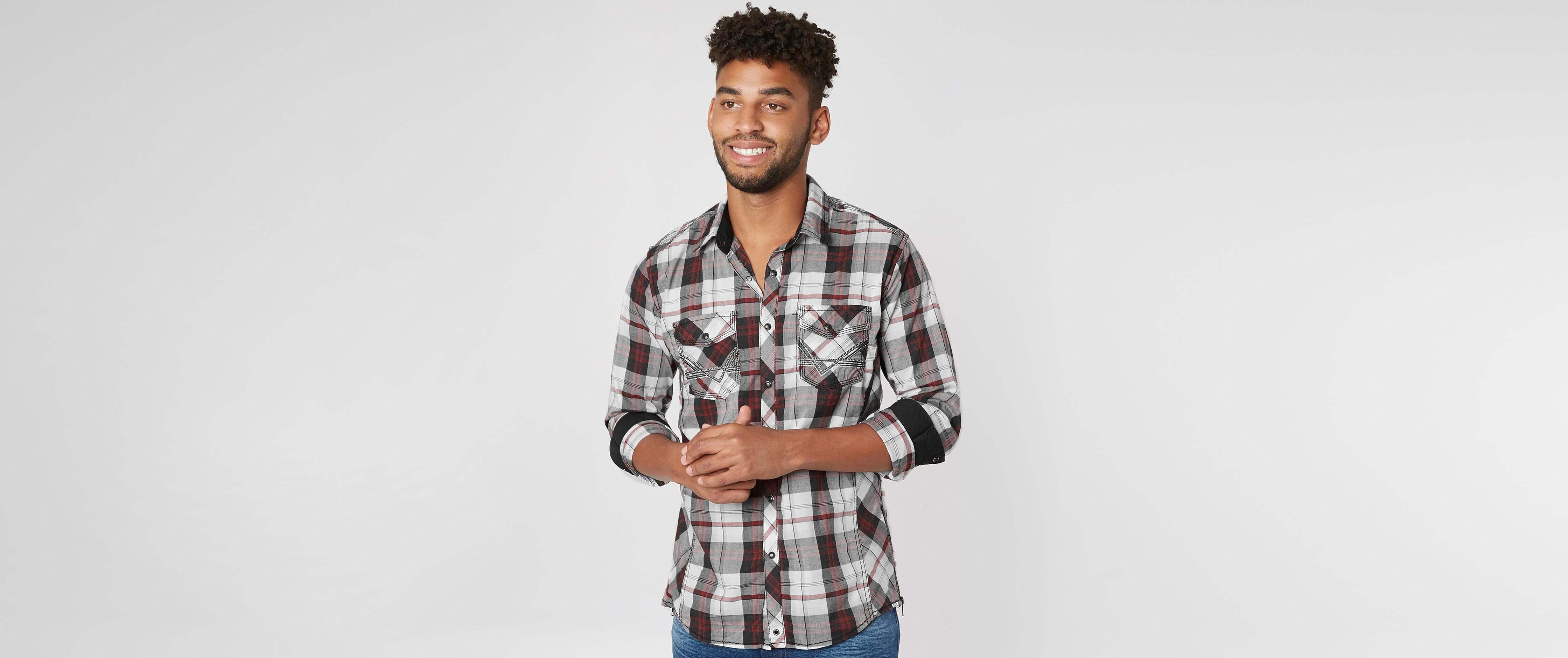 Image of Buckle Black Homesick Stretch Shirt