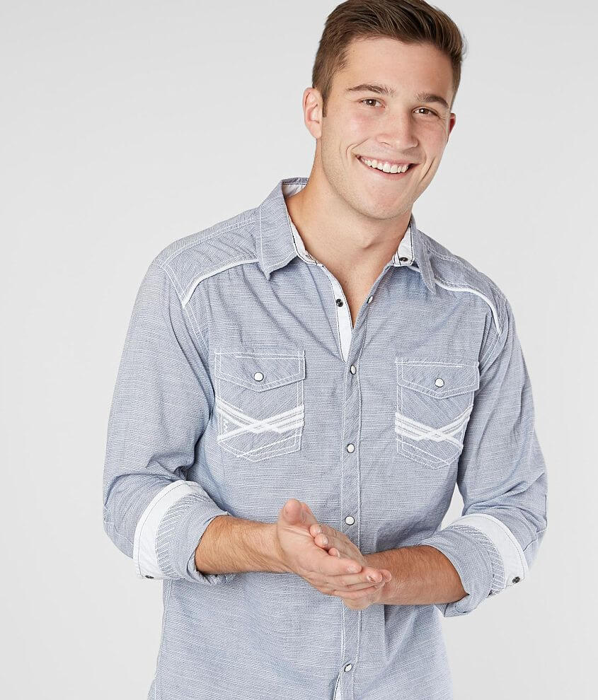 Buckle Black Mertzon Athletic Stretch Shirt