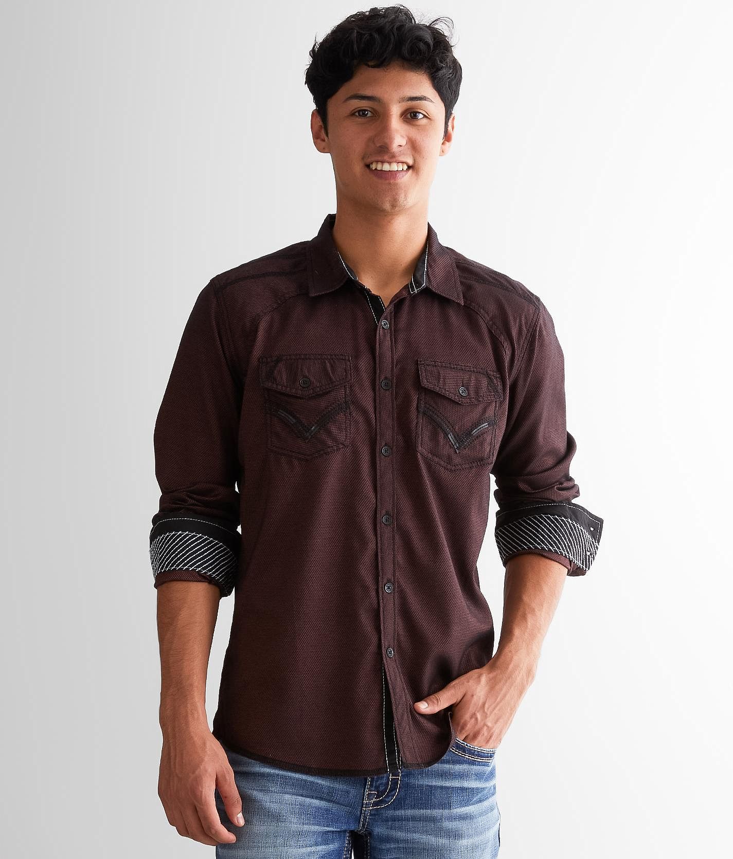 Bundle men’s buckle shirts - L orders