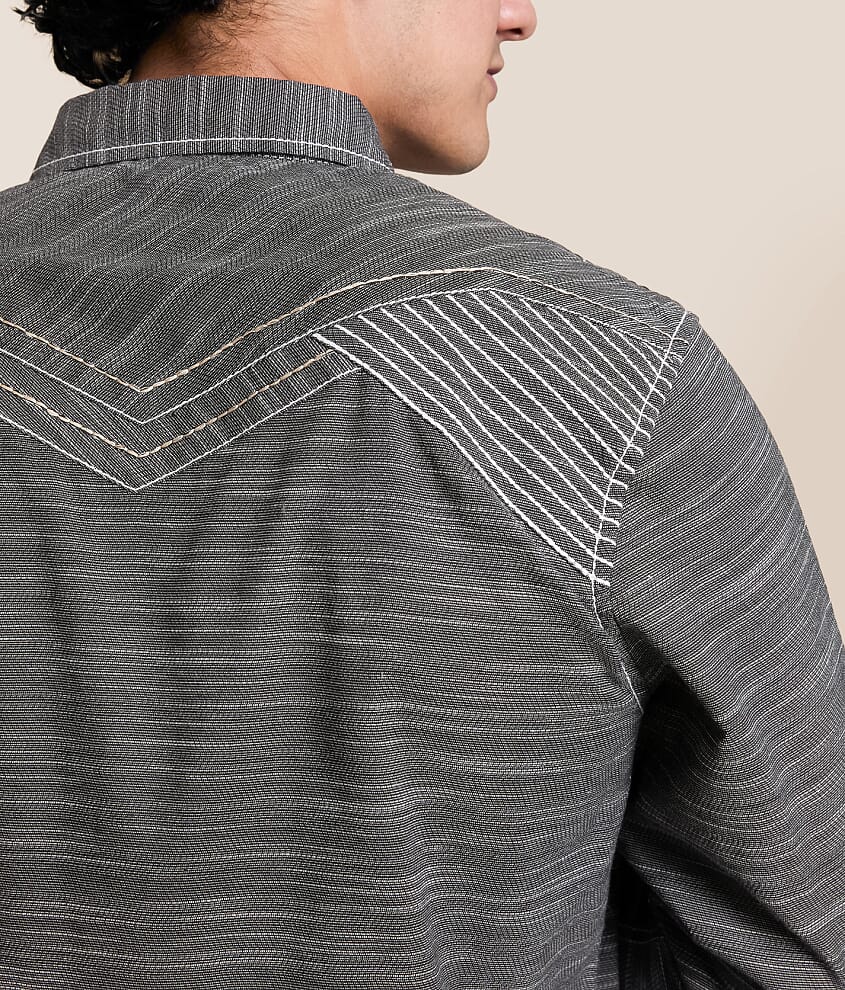 Embroidered Athletic Stretch Shirt