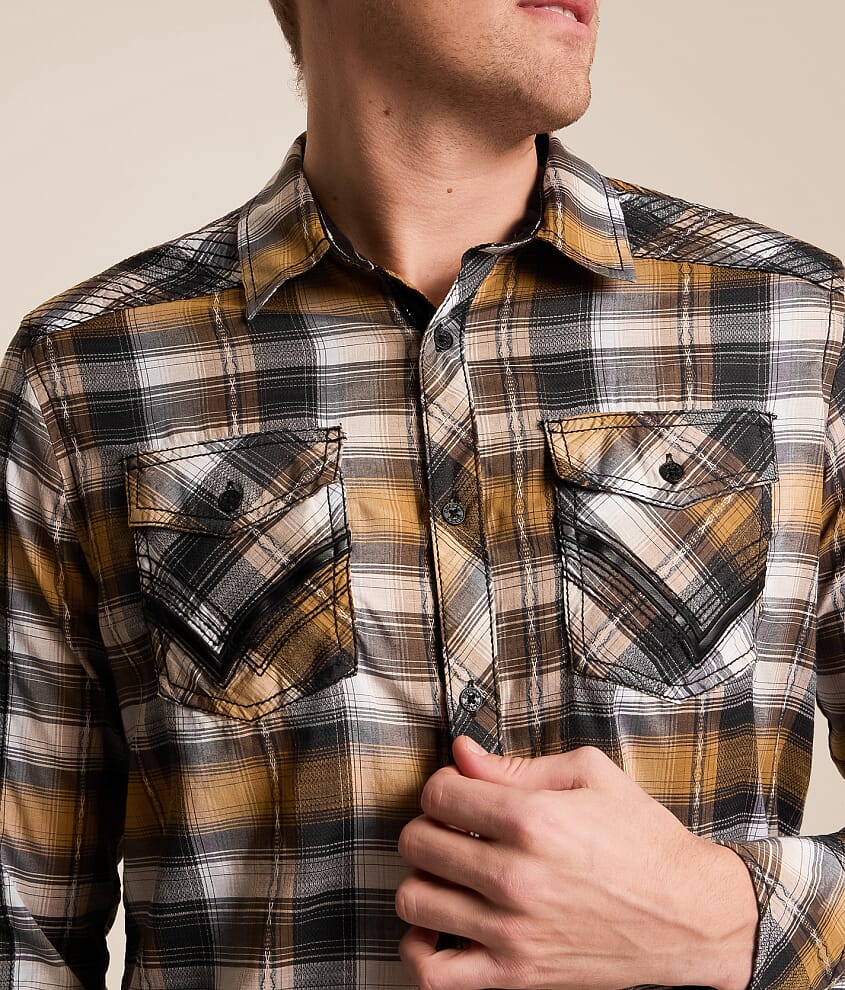 Plaid Standard Stretch Shirt