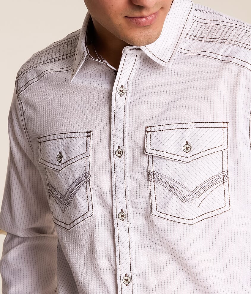 Striped Standard Stretch Shirt