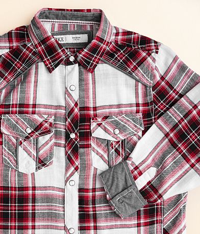 BKE Boys - Plaid Shirt MISC_DETAIL_1