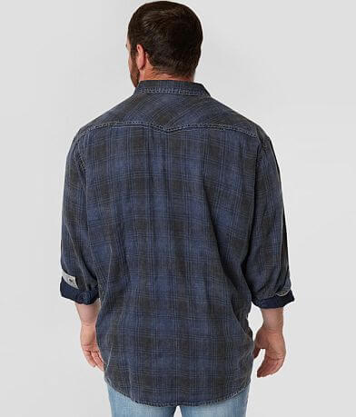 BKE Vintage Plaid Shirt - Big &amp; Tall BACK