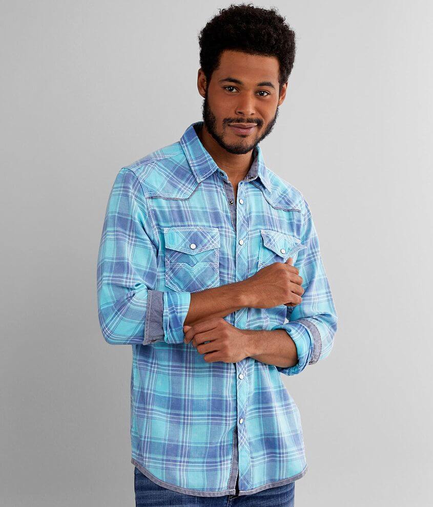 Image of BKE Vintage Plaid Standard Shirt