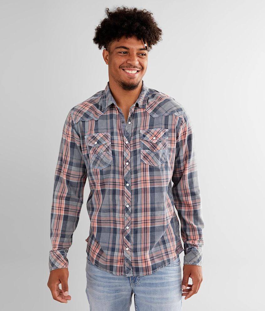 BKE Vintage Plaid Athletic Shirt